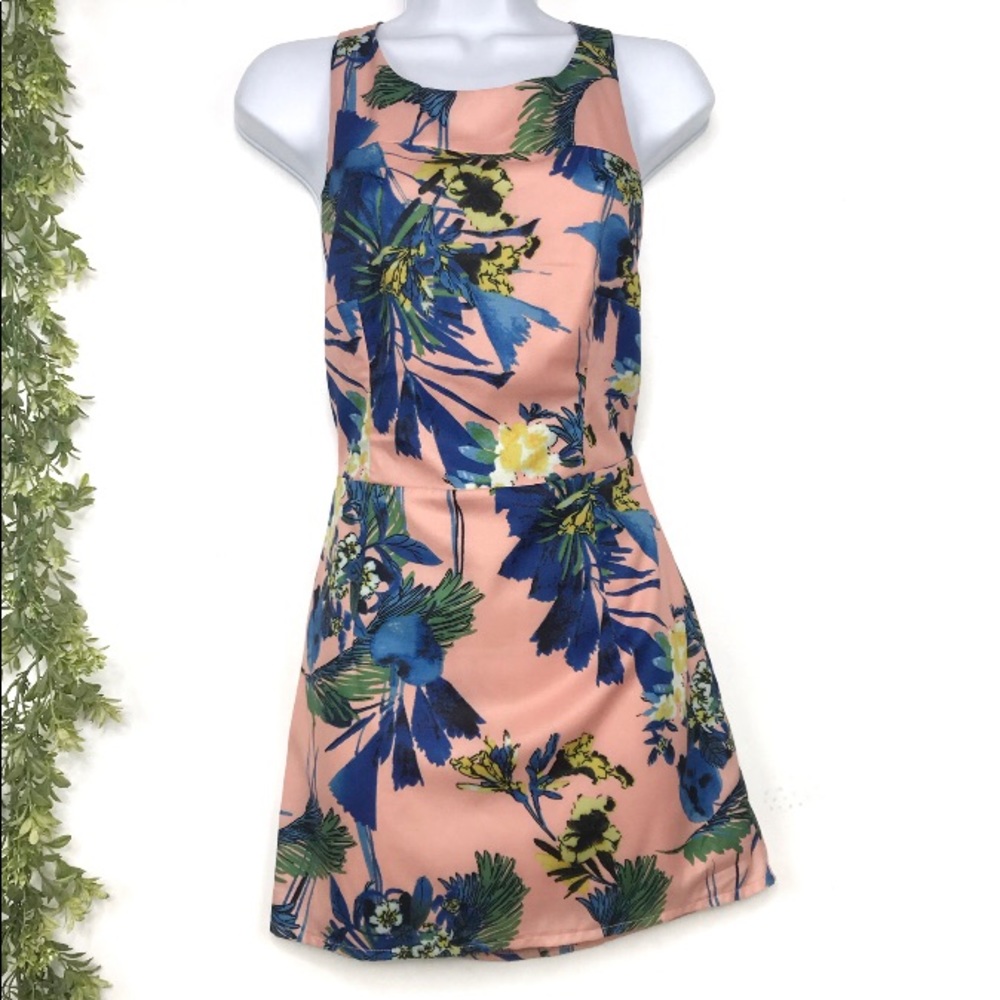 Toby Heart Ginger | coral floral dress